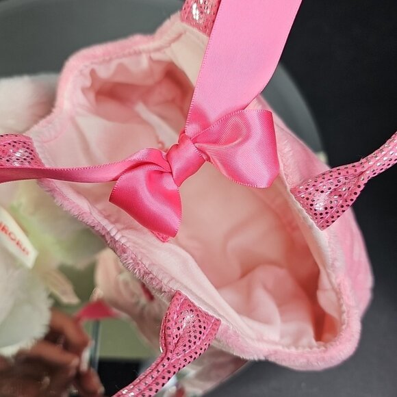 Aurora World Princess Kitten Carrier Fancy Pals Purse With White Plush Cat 7” - Picture 12 of 15